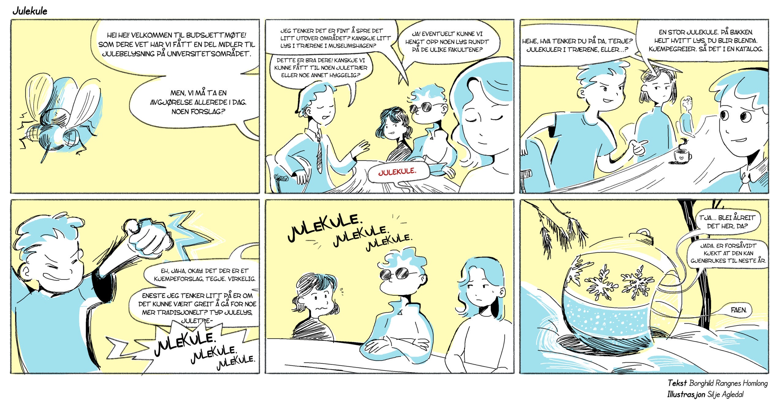Julekule Comic