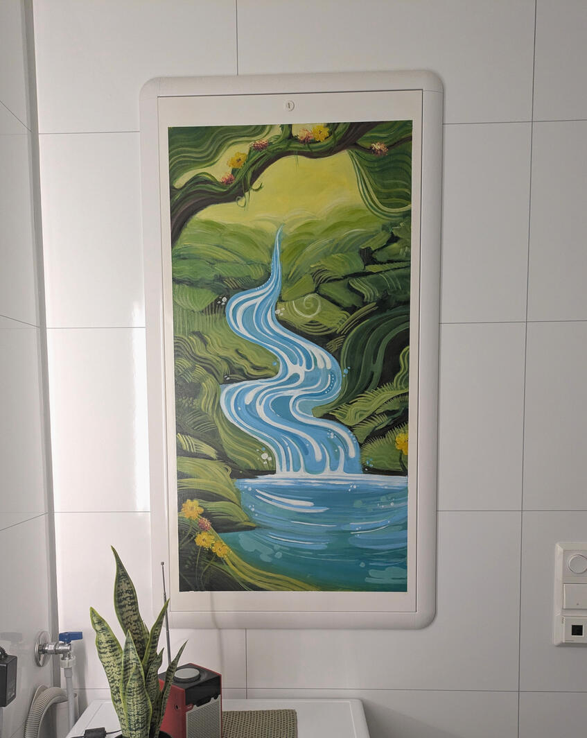 painting on panel
